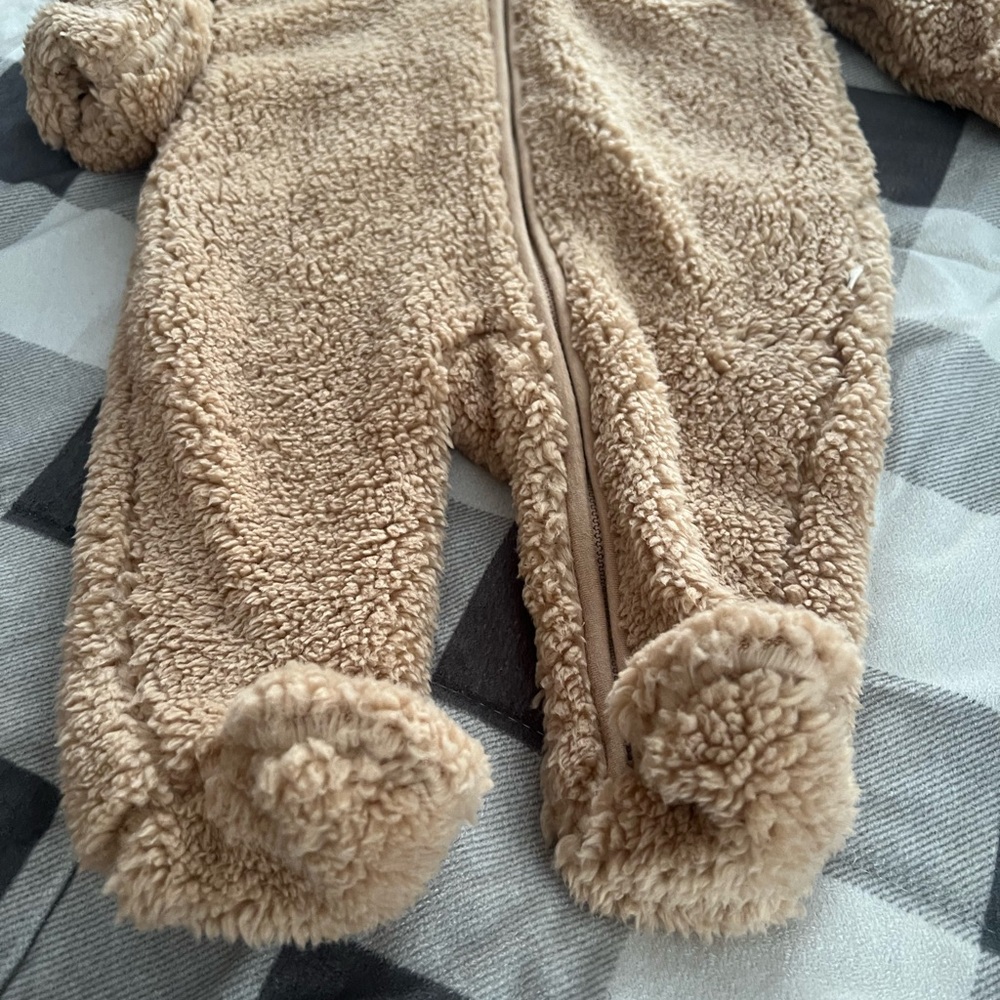 Cozy Tan Kids One Piece - Picture 3 of 3